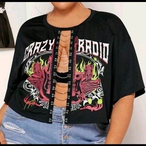 Shein Fit+ Size 26/28 crop top